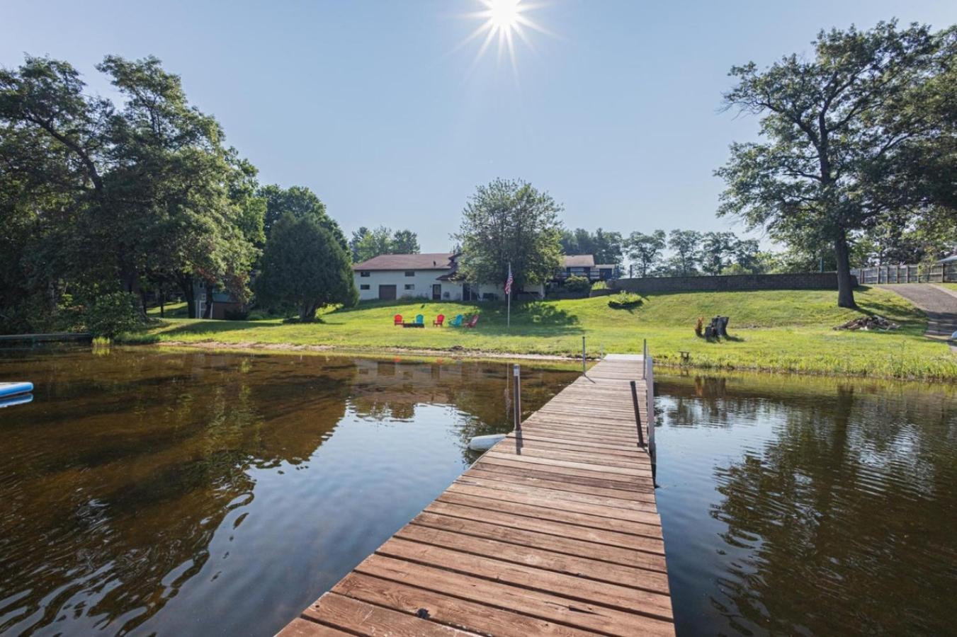 Vila Lake Cabin For Large Groups That Sleeps 27 Siren Exteriér fotografie